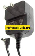 PHILIPS JAA-003060-U AC ADAPTER 6VDC 0.5A NEW -( ) 0.9x3.4mm 90